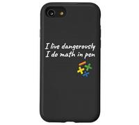 I Do Math In Pen Mathematics Funny Math Custodia per iPhone SE (2020) / 7/8