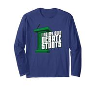I Do My Own Debate Stunts Debater Prodotto Maglia a Manica