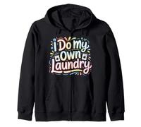 I Do My Own Laundry Responsabilità di Base dell'adulto |- Felpa con Cappuccio