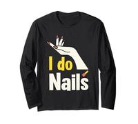 I Do Nails Manicure Lover Style Maglia a Manica