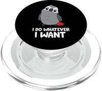 I Do Whatever I Want African Grey Pappagallo PopSockets PopGrip per MagSafe