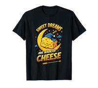 I dolci sogni sono fatti di formaggio Divertente mentre dorme Maglietta