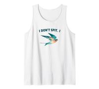 I Don’t Spit Swallow Funny Bird Lovers Pun Humor Canotta