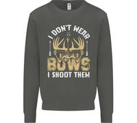 I Don'T Abbigliamento Fiocchi I Shoot Li Tiro Con L'Arco Bambini Felpa Maglione