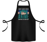 I Don'T Always Orologio Anime Divertente Cotone Grembiule 100% Biologico