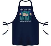 I Don'T Always Orologio Anime Divertente Cotone Grembiule 100% Biologico