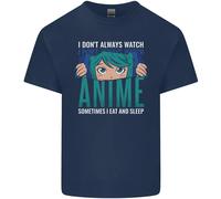 I Don'T Always Orologio Anime Divertente Uomo Cotone T-Shirt