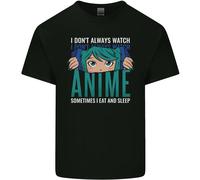 I Don'T Always Orologio Anime Divertente Uomo Cotone T-Shirt