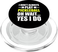 I don't always play pickleball divertente giocatore Pickleball PopSockets PopGrip per MagSafe