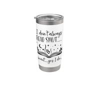 I Dont Always Read Smut Books Smutt Unapologetic Smut Reader Bicchiere termico in acciaio inox doppia parete