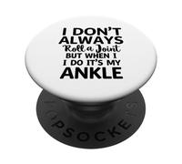 I Don't Always Roll A Joint Divertente Diventare Older Sarcastico PopSockets PopGrip Adesivo