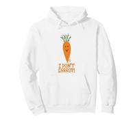 I Dont Carrot Felpa con Cappuccio