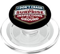I Don't Crash I Do Sorpresa Ispezioni Del Terreno Divertente PopSockets PopGrip per MagSafe