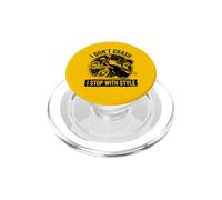 I Don't Crash I Stop With Style - Bicicletta divertente PopSockets PopGrip per MagSafe