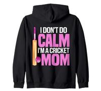 I Don't Do Calm Cricket Mom For Women Felpa con Cappuccio