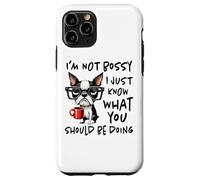 I Don't Do Mornings Grumpy Dog Coffee Custodia per iPhone 11 Pro