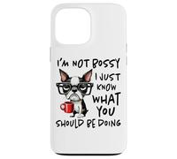 I Don't Do Mornings Grumpy Dog Coffee Custodia per iPhone 13 Pro Max