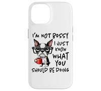 I Don't Do Mornings Grumpy Dog Coffee Custodia per iPhone 14