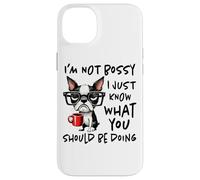 I Don't Do Mornings Grumpy Dog Coffee Custodia per iPhone 14 Plus