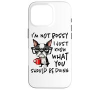 I Don't Do Mornings Grumpy Dog Coffee Custodia per iPhone 16 Pro