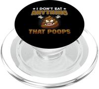 I Don't Eat Anything That Poops - Vegetariano Vegano PopSockets PopGrip per MagSafe