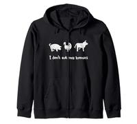 I Don't Eat My Homies Dieta vegetariana Vegetariana Divertente Vegano Felpa con Cappuccio