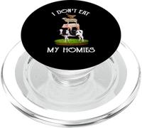 I Don't Eat My Homies Vegetarian Funny Vegans Animal PopSockets PopGrip per MagSafe