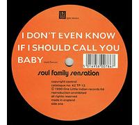 I don't even know if I should call you baby / Vinyl Maxi Single [Vinyl 12'']