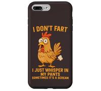 I Don't Fart I Just Whisper in My Pants Divertente Gallo Umorismo Custodia per iPhone 7 Plus/8 Plus