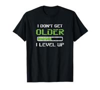 I Don't Get Older I Level Up Distressed Gamer Maglietta