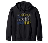 I Don't Get Older I Level Up Gamer Videogame NERD GEEK RPG Felpa con Cappuccio