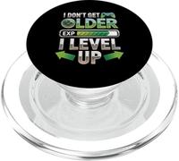 I Dont Get Older I Level Up Video Game Gaming Gamer Compleanno PopSockets PopGrip per MagSafe