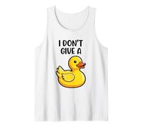 I Don't Give a Duck Funny Silly Sarcastic Viral Duck Meme Canotta