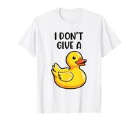 I Don't Give a Duck Funny Silly Sarcastic Viral Duck Meme Maglietta