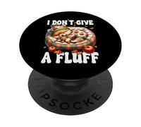 I Dont Give A Fluff Pomeranian Lover Graphic For Autumn Fall PopSockets PopGrip Adesivo