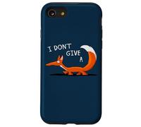 I Don't Give A Fox Non mi interessa Dolce volpe disinvolta Custodia per iPhone SE (2020) / 7/8