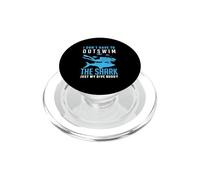 I Don't Have To Outswim The Shark Scuba Dive Diver Diving PopSockets PopGrip per MagSafe