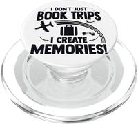 I Dont Just Book Trips I Create Memories Travel Agent PopSockets PopGrip per MagSafe