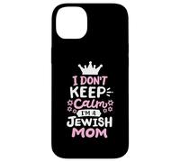I Don't Keep Calm I'm A Jewish Mom Divertente Hanukkah Ebrei Donne Custodia per iPhone 14 Plus