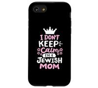 I Don't Keep Calm I'm A Jewish Mom Divertente Hanukkah Ebrei Donne Custodia per iPhone SE (2020) / 7/8