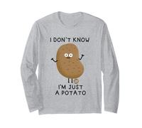I Don't Know I'm Just A Potato Maglia a Manica