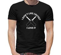 I Don'T Like Cricket Love T-Shirt - Divertente - Ashes - Inghilterra - T20
