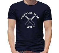 I Don'T Like Cricket Love T-Shirt - Divertente - Ashes - Inghilterra - T20