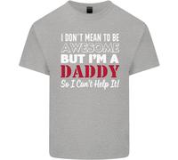 I Don'T Mean A But Im A Papà Festa Del Papà Uomo Cotone T-Shirt