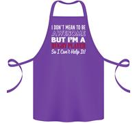 I Dont Mean To Be a Un Rugby Giocatore Divertente Cotone Grembiule 100% Organico