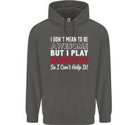 I Don'T Mean To Be Badminton Player Bambini Felpa con Cappuccio