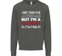 I Don'T Mean To Be But I Canoeist Canoa Bambini Felpa Maglione