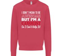 I Don'T Mean To Be But I Canoeist Canoa Bambini Felpa Maglione