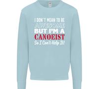 I Don'T Mean To Be But I Canoeist Canoa Bambini Felpa Maglione