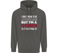 I Don'T Mean To Be But Im A Gamer Gioco Bambini Felpa con Cappuccio